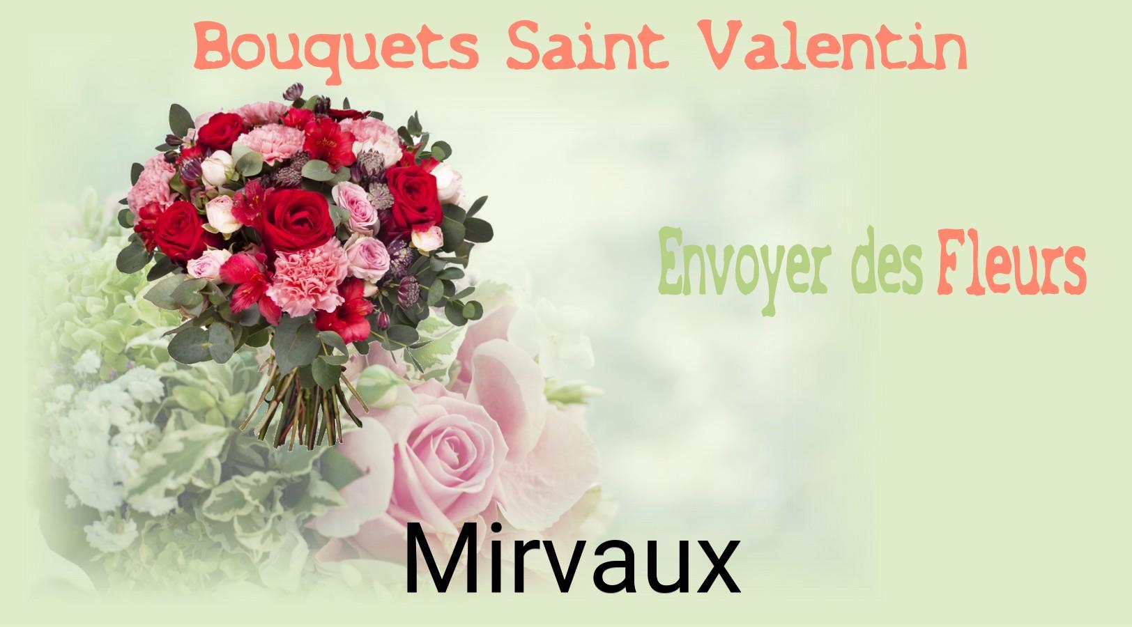 Roses de Saint-Valentin livrées à Mirvaux